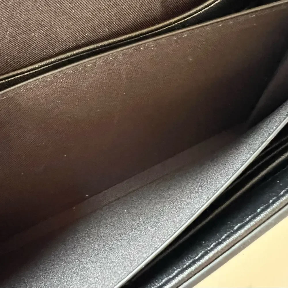 A New Day Women’s Black Vegan Faux Leather Wristlet Wallet